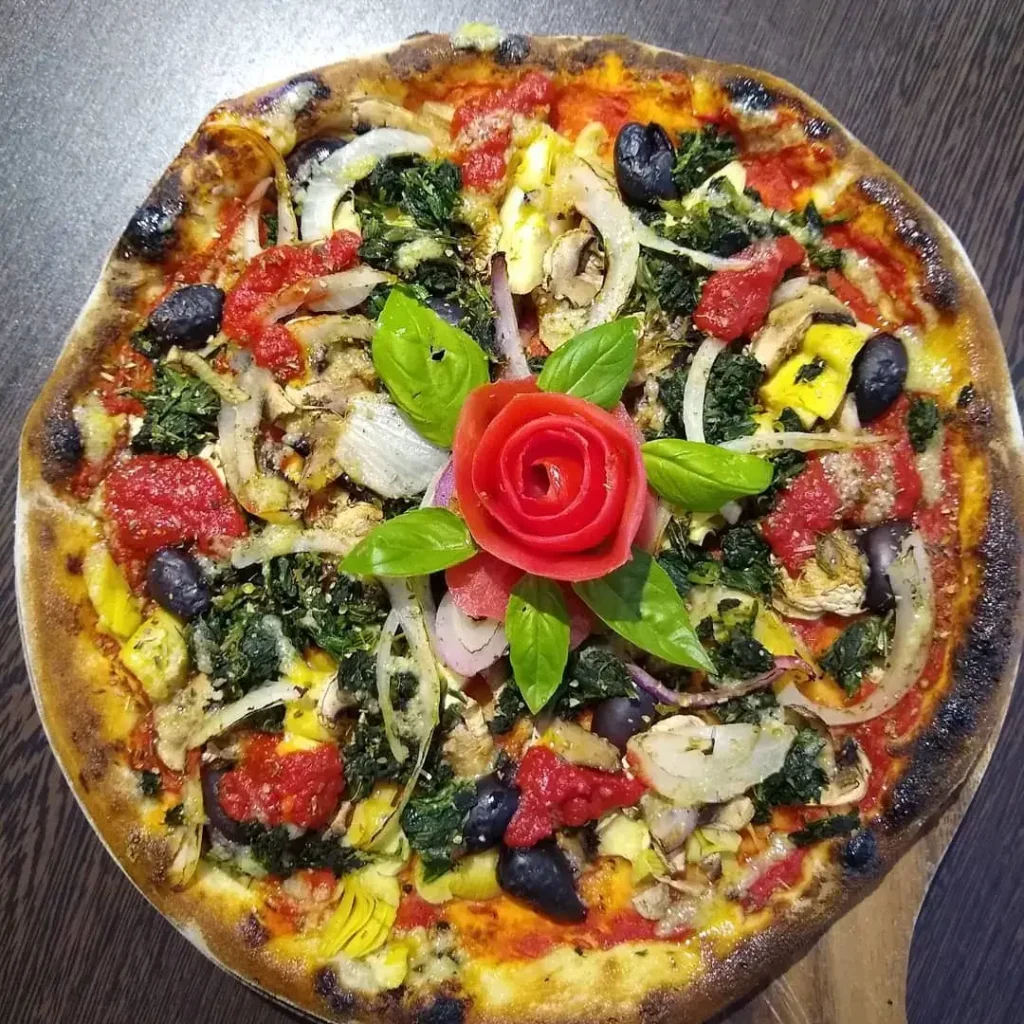Stefano's Pizzeria Vegetarian Pizza Menu